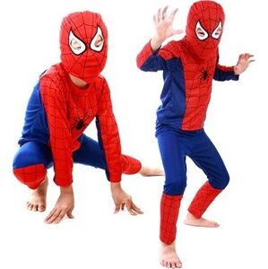 Aga4Kids Detský kostým Spiderman veľkosť M, 110 – 120 cm