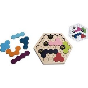 BS Toys Logické puzzle – včielky