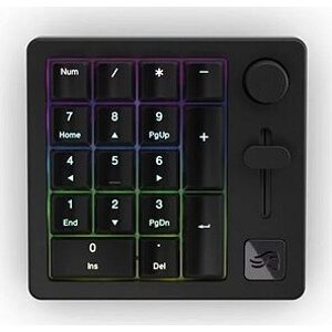 Glorious GMMK Wireless Numpad – Fox Switches, black