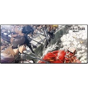 Attack on Titan – Eren vs Colossal Titan – Podložka pod myš a klávesnicu