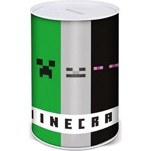 ALUM Plechová pokladnička Minecraft