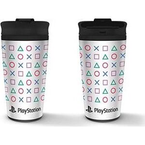 Cestovný nerez hrnček Playstation, 450 ml