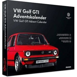 Franzis Verlag adventný kalendár Volkswagen VW Golf GTI so zvukom 1 : 43