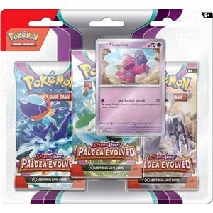 Pokémon TCG: SV02 Paldea Evolved – 3 Blister Booster