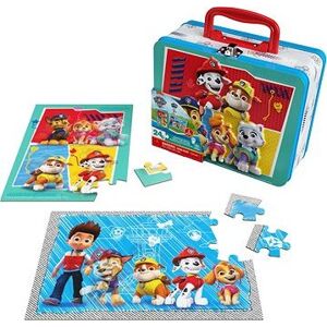 SMG Paw Patrol Puzzle v plechovej krabičke