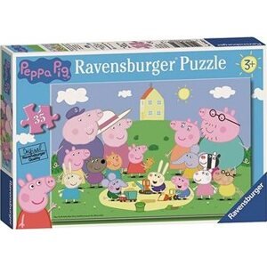 Ravensburger 086320 Prasiatko Peppa na pieskovisku