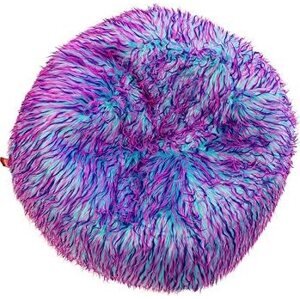 BeanBag Sedací vak Shaggy Multicolor pink-violet-blue