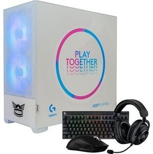 AlzaPC GameBox Prime Logitech Edice - i5 / RTX4060Ti / White + Logitech G PRO herní set