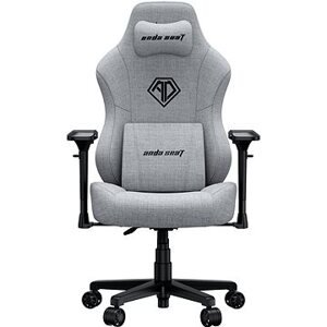 Anda Seat Phantom 3 Pro Premium Gaming Chair – L size Grey Fabric