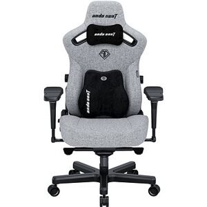 Anda Seat Kaiser 3 Pro Premium Gaming Chair – XL size Grey Fabric