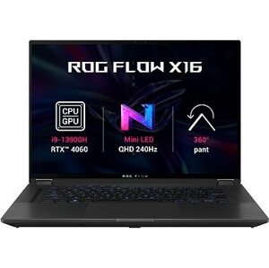 ASUS ROG Flow X16 GV601VV-NEBULA014W Off Black kovový