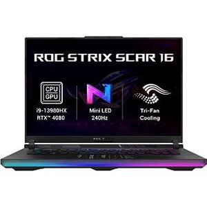 ASUS ROG Strix SCAR 16 G634JZR-NEBULA042W Off Black kovový