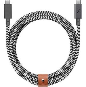 Native Union Belt Cable C-C PRO 2.4 m 240 W Zebra