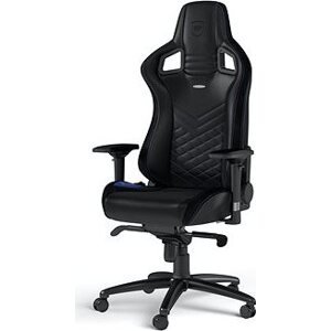 Noblechairs EPIC, čierna/modrá