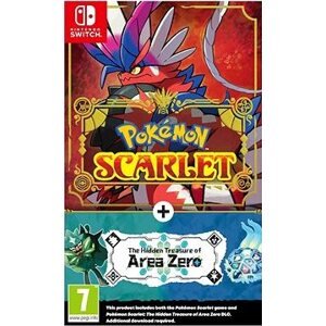 Pokémon Scarlet + Area Zero DLC – Nintendo Switch