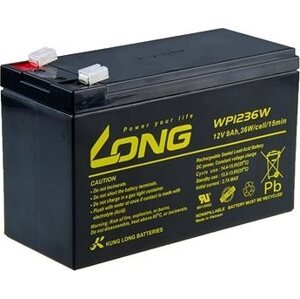 Long 12 V 9 Ah olovený akumulátor HighRate F2 (WP1236W)