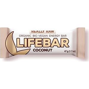 Lifefood Lifebar RAW BIO 47 g, kokosová