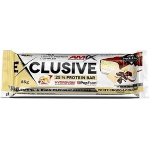 Amix Nutrition Exclusive Protein Bar, 85 g, White-Chocolate