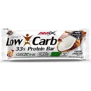 Amix Nutrition Low-Carb 33 % Protein Bar, 60 g, Chocolate-Coconut