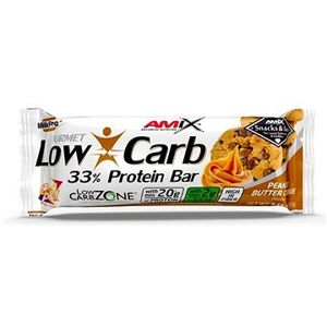 Amix Nutrition Low-Carb 33 % Protein Bar, 60 g, Peanut Butter Cookies