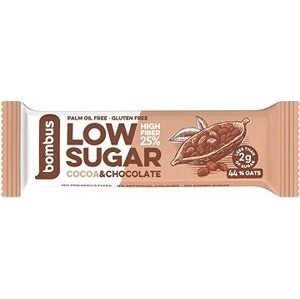 BOMBUS Low Sugar 40 g, Cocoa & Chocolate