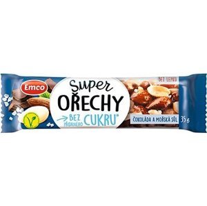 Emco Super Orechy Čokoláda a morská soľ 35 g