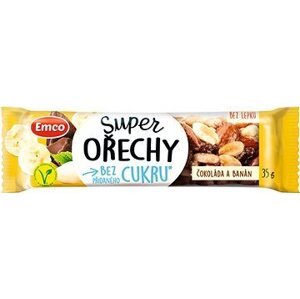 Emco Super Orechy Čokoláda a banán 35 g