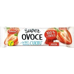 Emco Super ovocie jahoda 30 g