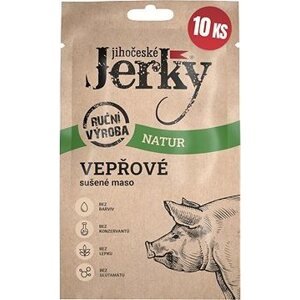 Jihočeské Jerky Bravčové natur 200 g (10× 20 g)