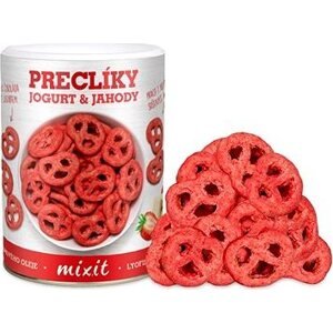 Mixit preclíky – Jogurtová čokoláda s jahodovým prachom