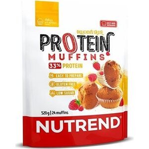 Nutrend Protein Muffins 520 g Vanilka s malinami