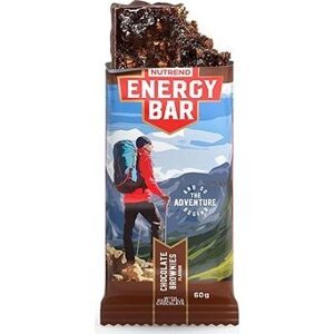 Nutrend Energy bar 60 g, čokoládové brownies