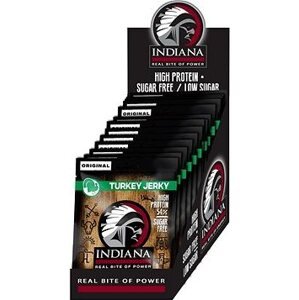 INDIANA Jerky morčacie Original 15× 25 g display