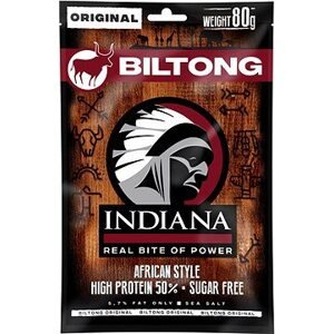 Indiana Biltong hovädzie Originál 80 g