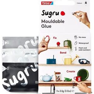 Sugru Black, White, Grey 3 Pack