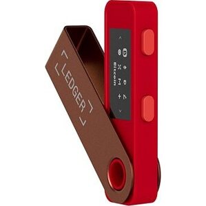 Ledger Nano S Plus Ruby Red Crypto Hardware Wallet