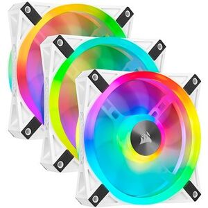 Corsair iCUE QL120 RGB 120 mm White Triple Fan Kit