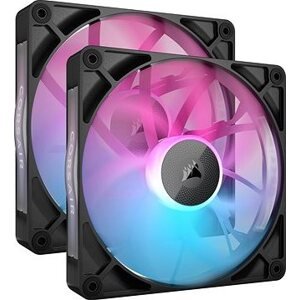 CORSAIR iCUE LINK RX140 RGB Starter Kit - Black Dual Pack