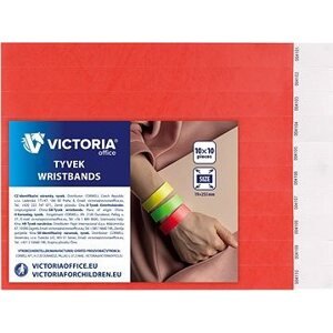 VICTORIA Tyvek® 100 ks, červené