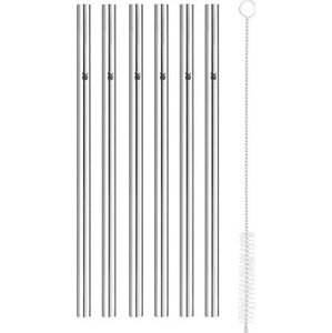 WMF Baric 0608976040 Slamky z nehrdzavejúcej ocele 6 ks