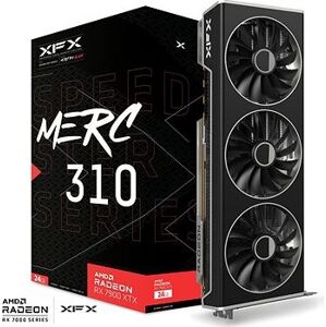 XFX SPEEDSTER MERC310 AMD Radeon RX 7900 XTX BLACK