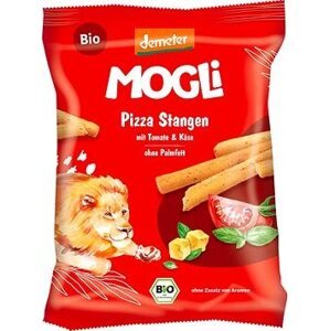 MOGLi BIO pizza tyčinky s rajčaty a sýrem (certifikace Demeter) 75 g