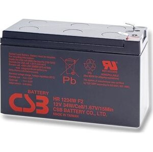 CSB HR1234W F2, 12 V, 9 Ah