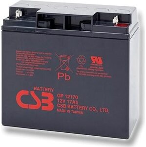 CSB GP12170, 12 V, 17 Ah