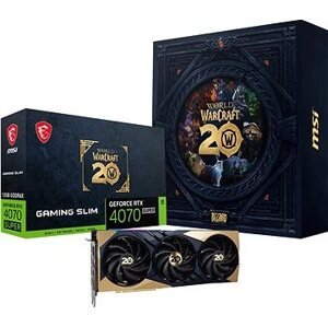 MSI GeForce RTX 4070 SUPER 12G GAMING SLIM World Of Warcraft EDITION