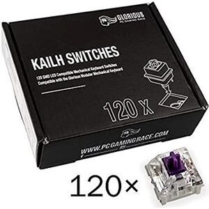 Glorious PC Gaming Race Kailh Pro Purple Switches 120