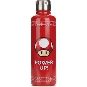 Nintendo – Super Mario Power Up – nerezová fľaša na vodu