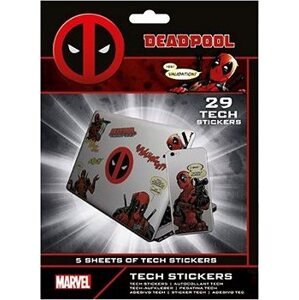 Marvel – Deadpool Merc With A Mouth – samolepky na elektroniku (35 ks)