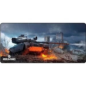 World of Tanks – Centurion Action X Fired Up, XL – Podložka pod myš a klávesnicu