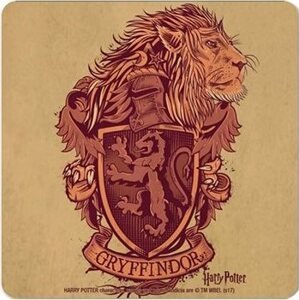 Harry Potter: Gryffindor Logo – tácka pod pohár